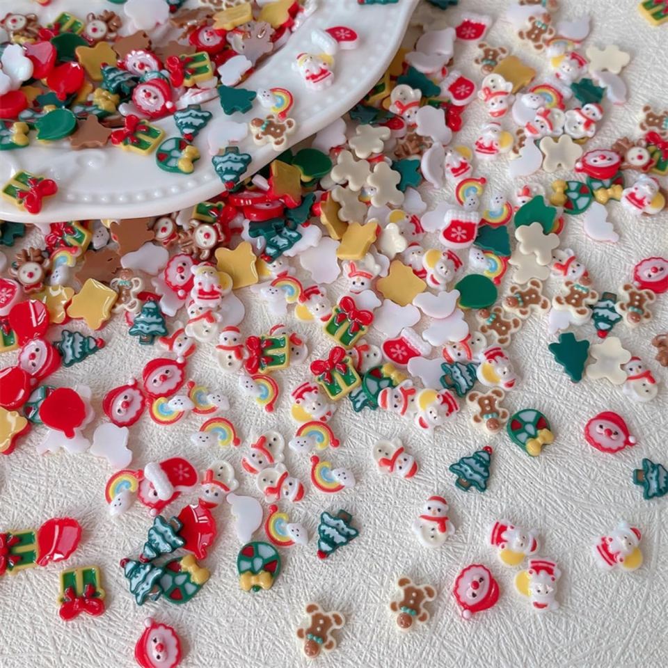 Noel Tırnak Rhinestones
